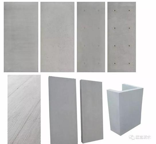 独特的清水混凝土肌理表现
