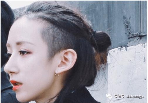 女生把两边剃光的发型怎么做酷?剃鬓角发型用对了是酷