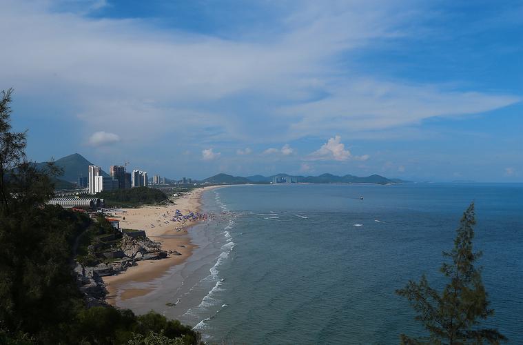 阳江闸坡阳西月亮湾.