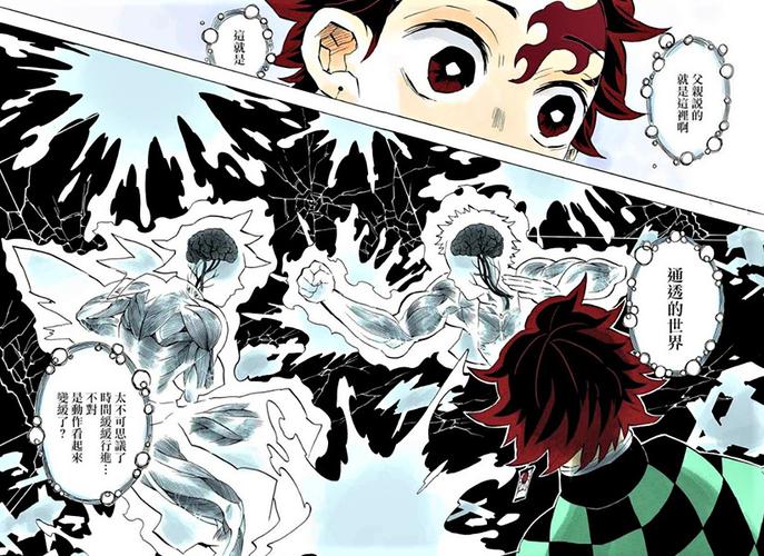 "至高领域"这四个字经常在漫画中出现,上弦三猗窝座和炎柱交手前,表明