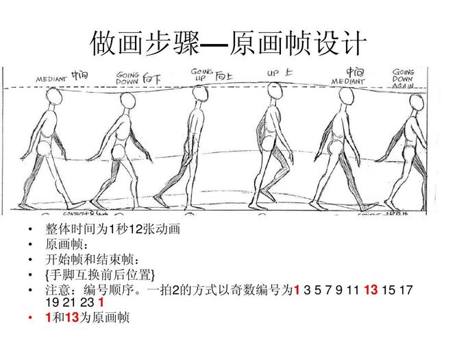 江辉-动画运动设计课件(原地走)ppt