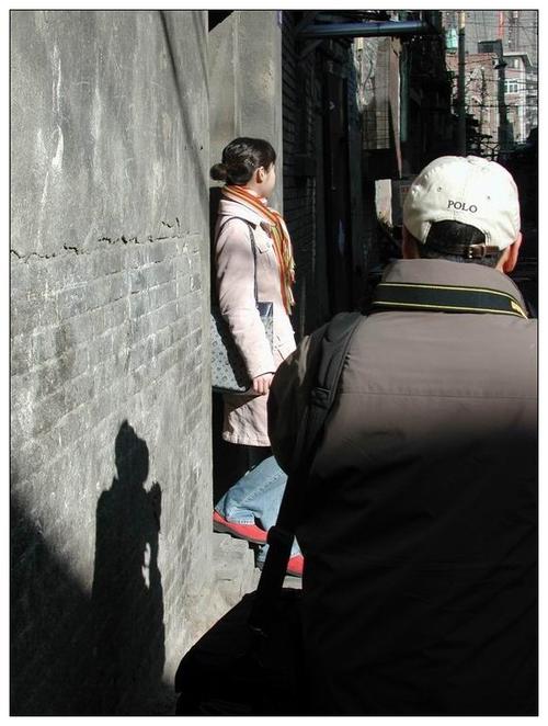 胡同里的男女老少