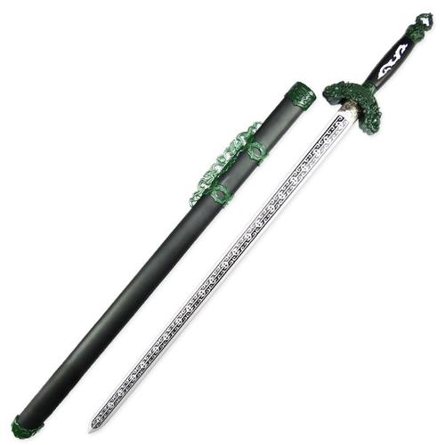 表演道具宝剑刀剑武器装备卧虎藏龙青冥木剑