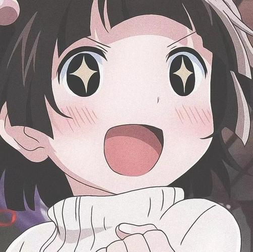 求笑得很开心的动漫头像