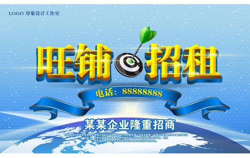 旺铺招租海报设计