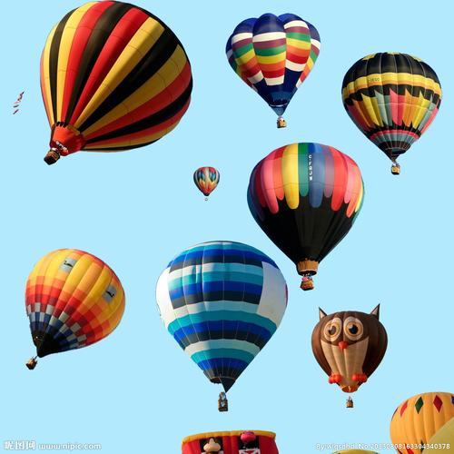 热气球素材图片