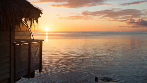 唯美夕阳风光美景桌面壁纸-风景壁纸-壁纸下载-美桌网