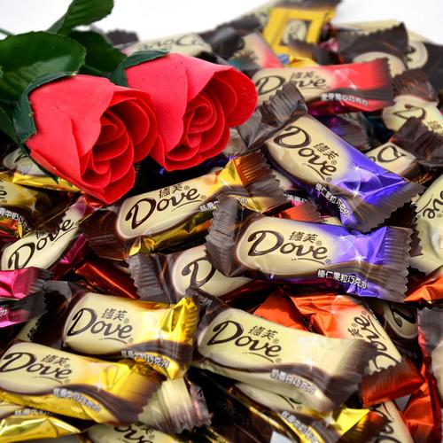 婚庆喜糖德芙巧克力礼盒装结婚庆喜糖果生日礼物送女朋友闺蜜拼团中