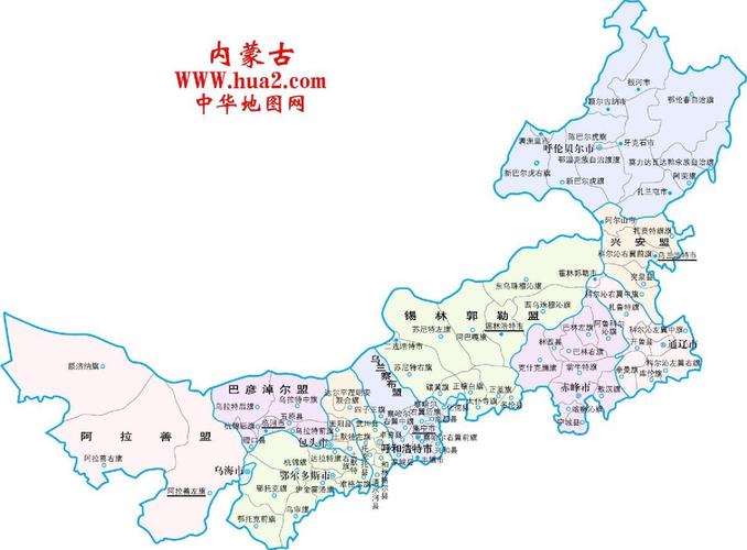 内蒙古地图