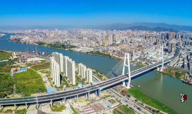 印象揭阳揭阳大桥长虹飞渡水中央