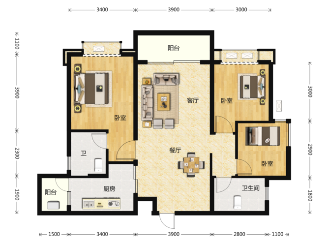 成都新房 成都楼盘 温江楼盘 恒大御景 恒大御景户型图
