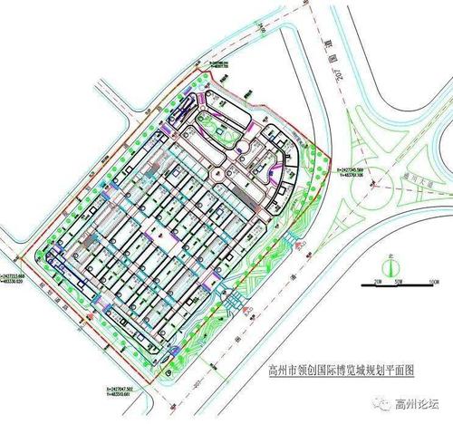 高州市宝光片区207国道西侧用地规划方案的公示