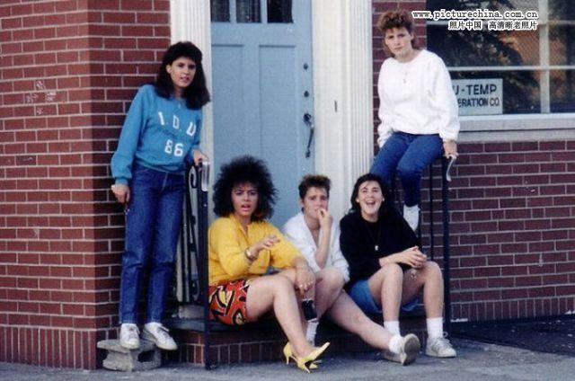 80年代苏联街头美女【图】