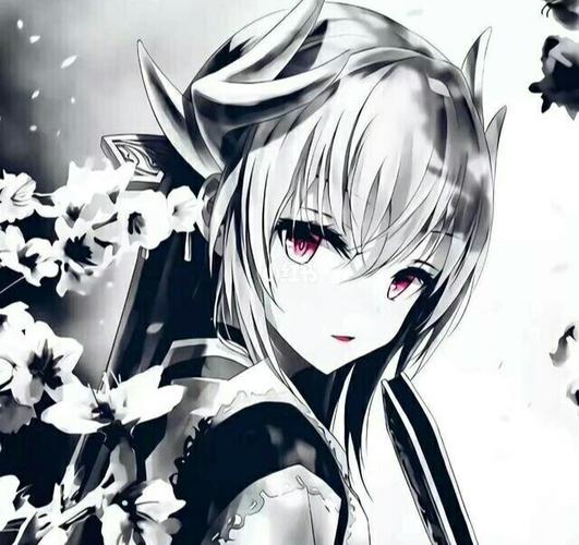 帅到爆的暗黑系列头像动漫女