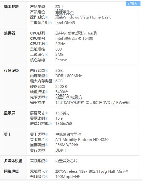戴尔inspiron 1545( pp41l)