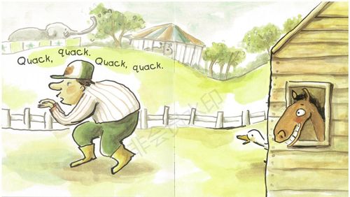 quack, quack. quack, quack.