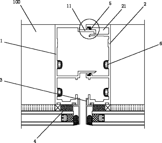 开口型单元式玻璃幕墙铝合金挂件