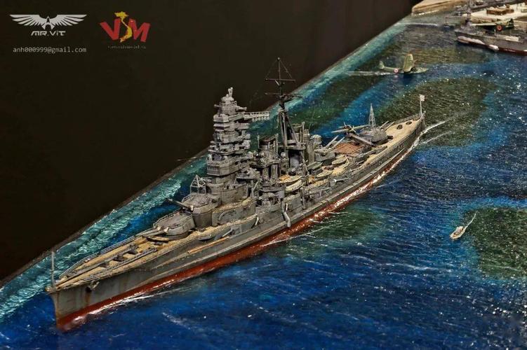 在太平洋基地休养生息的日本联合舰队