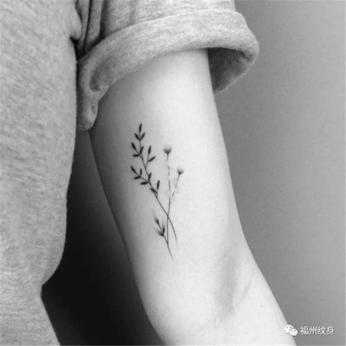 手臂是当今最时尚潮流的纹身位置