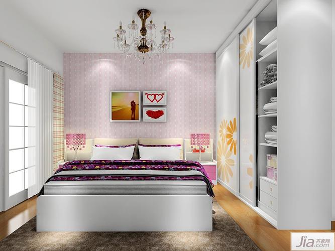 浪漫主义风格卧室家具装修效果图