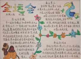 第14次全运会手抄报 奥运会手抄报