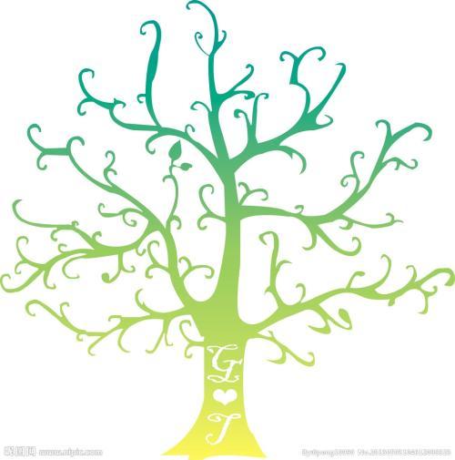 儿童幸福树简笔画