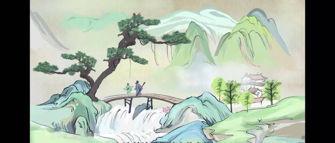 语文大师山居秋暝唐王维