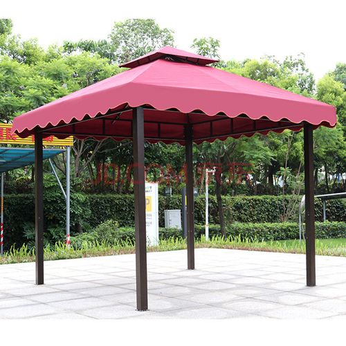 户外凉棚遮阳棚庭院凉亭雨棚路边凉棚休闲室外活动凉棚农家乐凉亭 3*3
