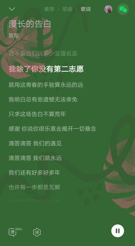 有没有人觉得双笙的《漫长的告白》很耳熟