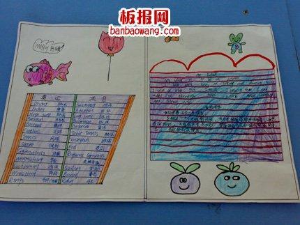 关于规则的英语手抄报
