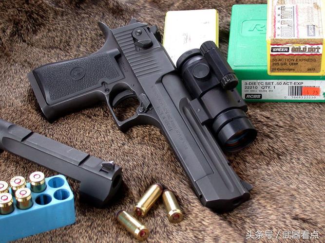 军事丨马格南50ae口径的沙漠之鹰手枪