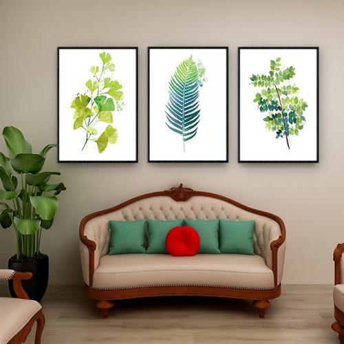 家装软饰 装饰字画 弗拉基米 若影自粘装饰画墙画客厅装饰画现代简约