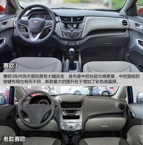 全新设计配置提升对比新老雪佛兰赛欧