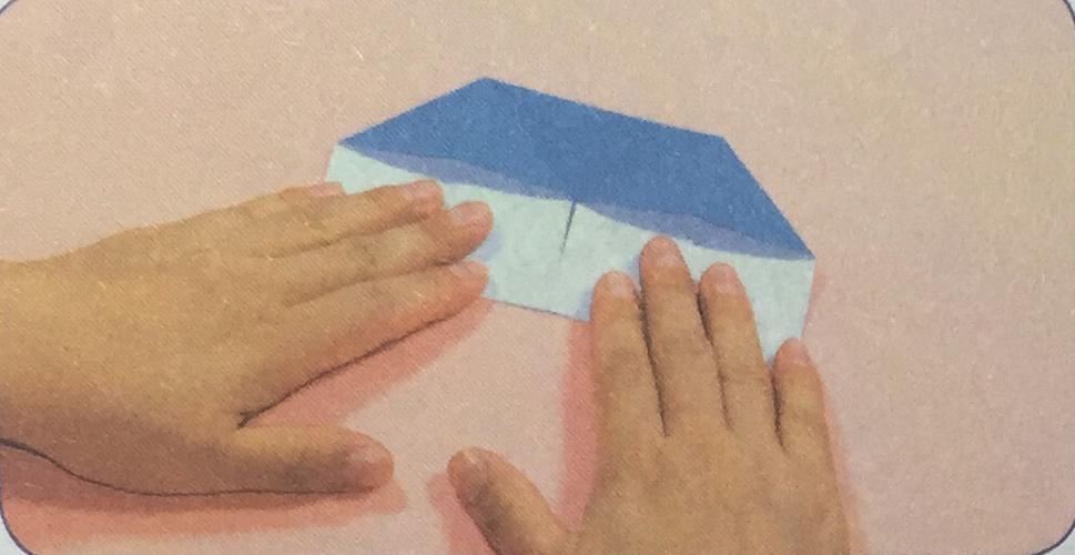 船形帽折纸如何用纸折帽子