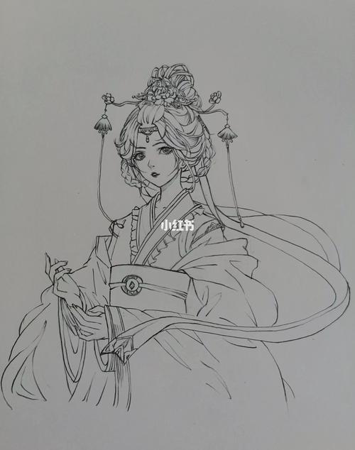 古风_绘画_美女