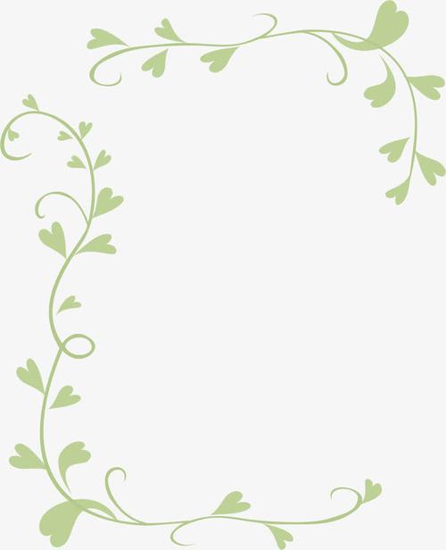 关键词 : 矢量,卡通,手绘,线条,绿色,ai,爱心,藤蔓,边框