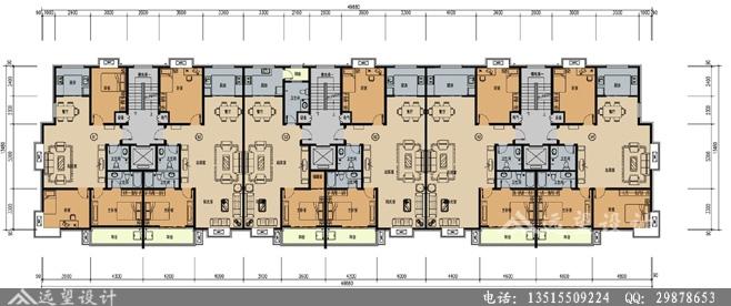 标准层平面图