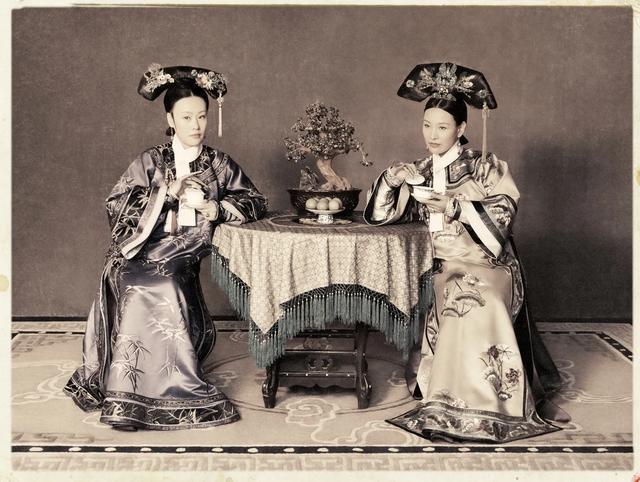 如懿传复古风剧照遇上真实的清朝宫廷照片