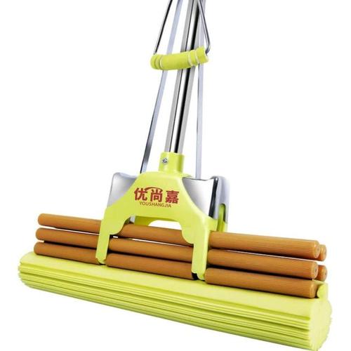 瓷砖地板适应的拖把种类较多,最佳的选择应该是胶绵拖把.