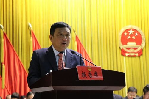 县发改委主任李思泉作县国民经济与社会发展计划工作报告.