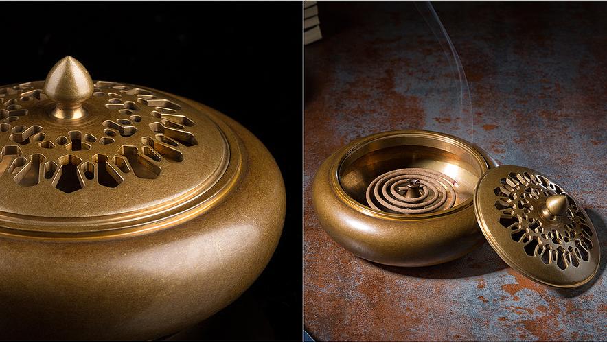 铜师傅 全铜香炉 《钵式炉》 家居工艺品 装饰品