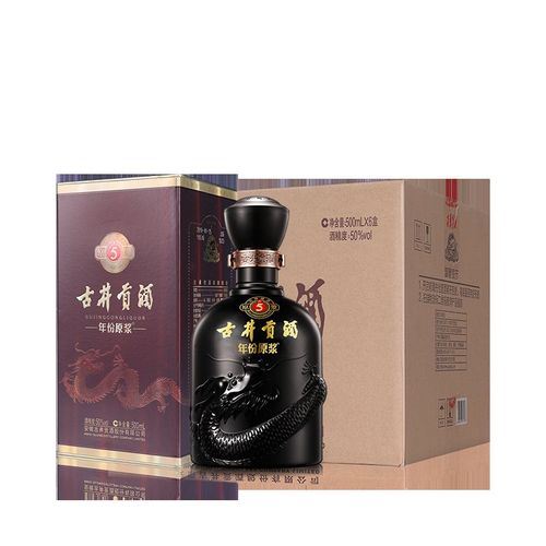 古井贡酒50度年份原浆古5整箱500ml*6瓶整箱(1 整箱)