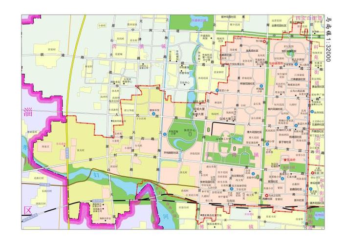 马尚街道区域图