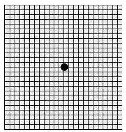 老年性黄斑变性如何自我测试?