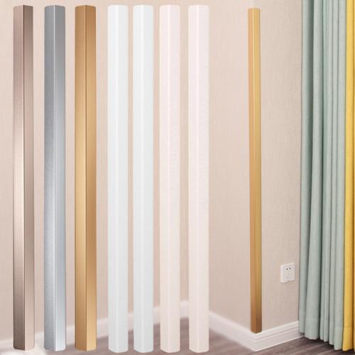 购客护角条护墙角保护条瓷砖贴钛铝合金不锈钢包边防撞阳角线装 饰