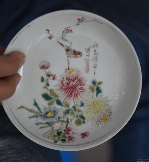 名家罗仲林花鸟盘