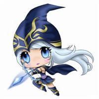 lol寒冰q版头像 英雄联盟寒冰射手艾希头像