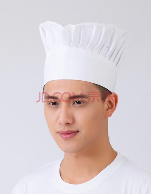 凤凰皇冠 厨师帽布酒店餐厅厨师工作帽厨房厨师服帽子食品蛋糕店工作