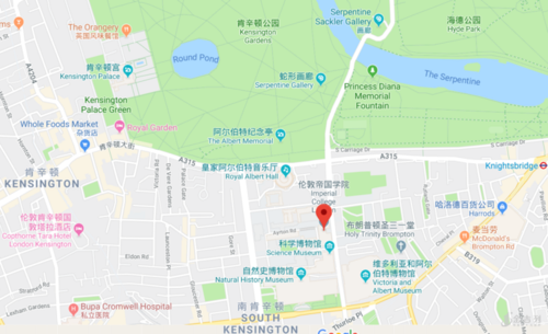 上图为华威大学所在的地区与伦敦帝国理工学院所在地区的对比