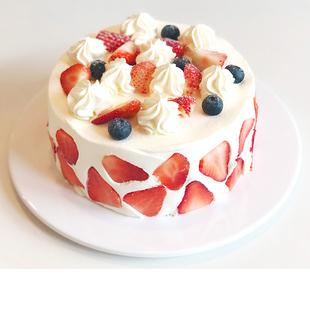 生日蛋糕草莓网红创意水果奶油冰淇淋北京天津上海全国同城配送
